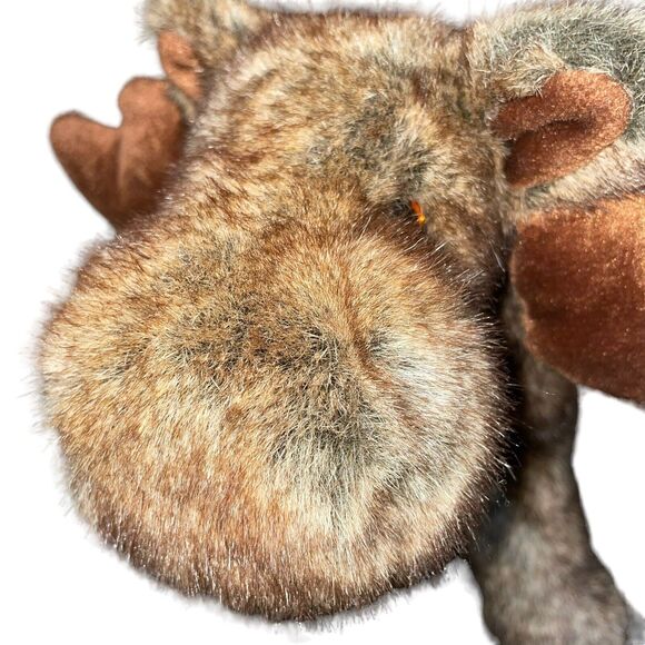 Douglas Moose Plush Stuffed Animal Wildlife 14" Nursery Decor Baby Shower Gift - Picture 4 of 10